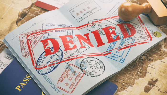 Things to do if your visa gets denied