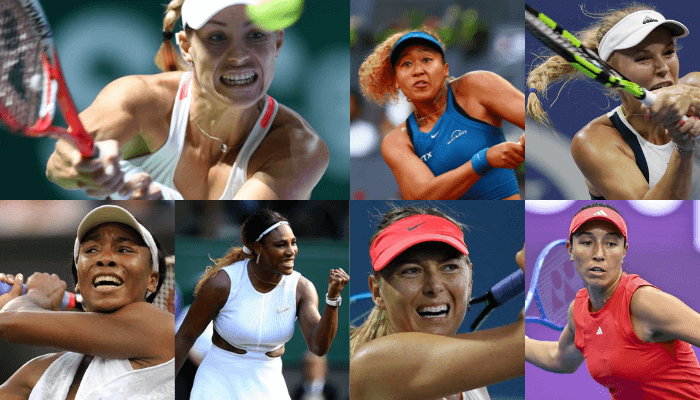 Top 7 richest female tennis players and their net worth