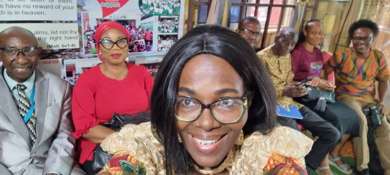 Journalists at the Priesthood Orphanage in Elelenwo, PH