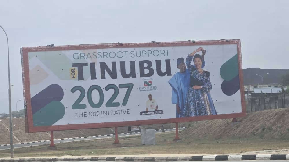 tinubu billboard