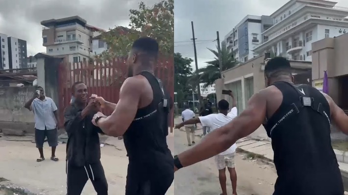 Anthony Joshua resumes training with early morning jog on Lagos streets