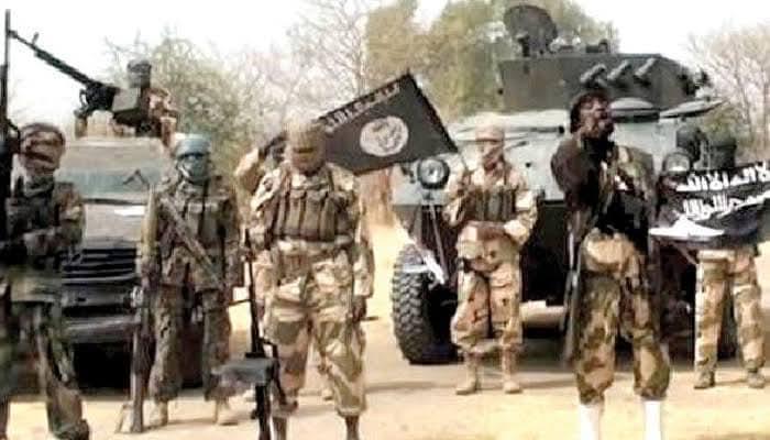 Boko Haram terrorists in Borno