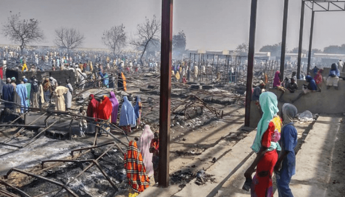 Borno fire outbreak