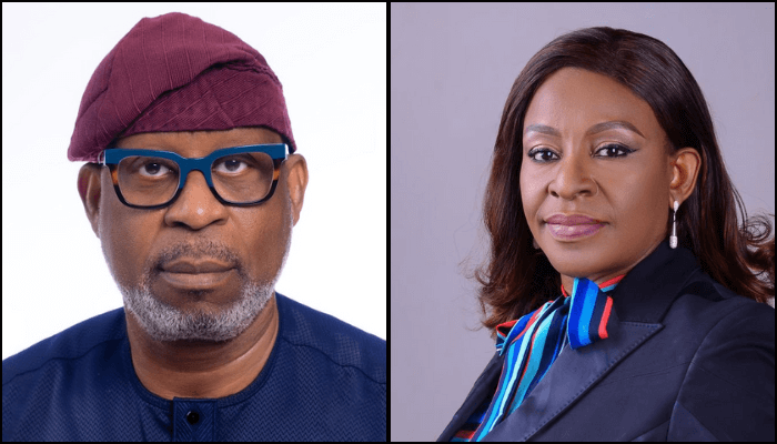 Dele Alake and Nonye Ayeni