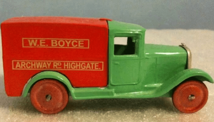 Dinky Toys Pre-War No. 22D Delivery Van ‘W.E. Boyce’