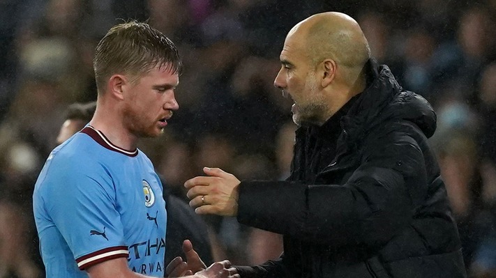 Guardiola hails De Bruyne as Premier League great
