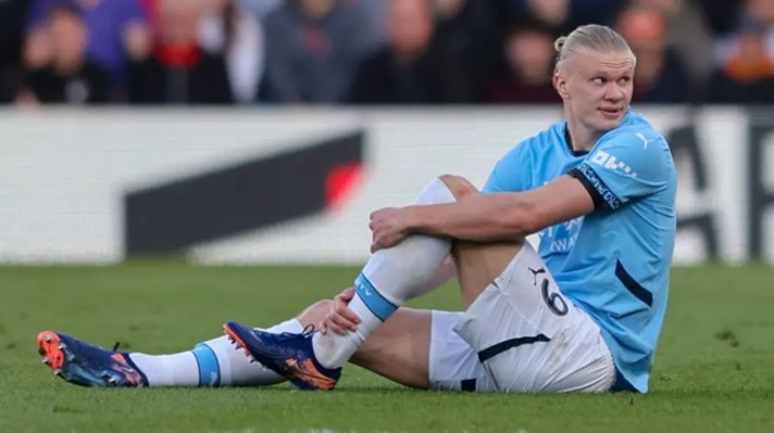 Man City injury blow as Haaland ruled out for seven weeks 