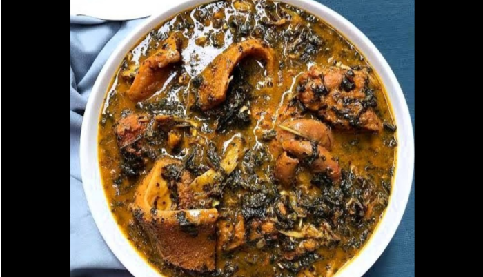 Bitter leaf soup (Ofe Onugbu)