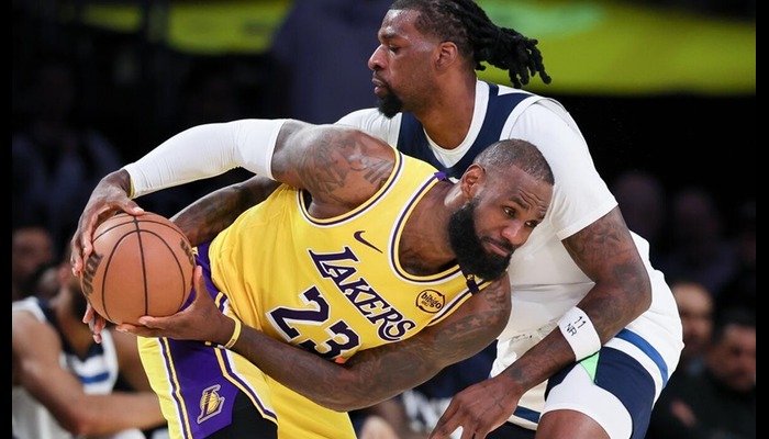 Lakers outshine Timberwolves to level playoff series