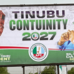 President Tinubu’s second-term campaign posters