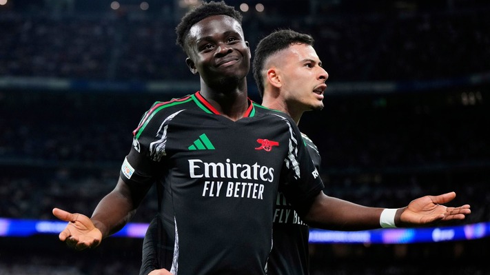 Arsenal dump Real Madrid to reach Champions League semi-finals