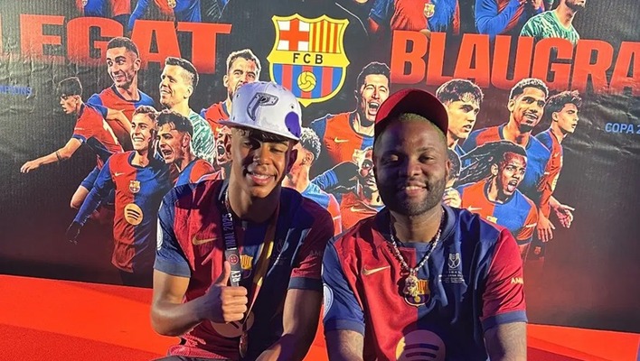 Skales “Shake Body” rocks Barcelona Copa del Rey Party becomes anthem, meets Lamine Yamal