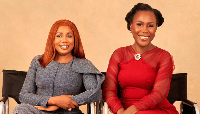 Tara-Fela Durotoye and Rosemary Layode