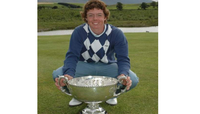 Rory wins his first ever senior championship. His victory occurred at Westport Golf Club in June 2005. At the tender age of 15