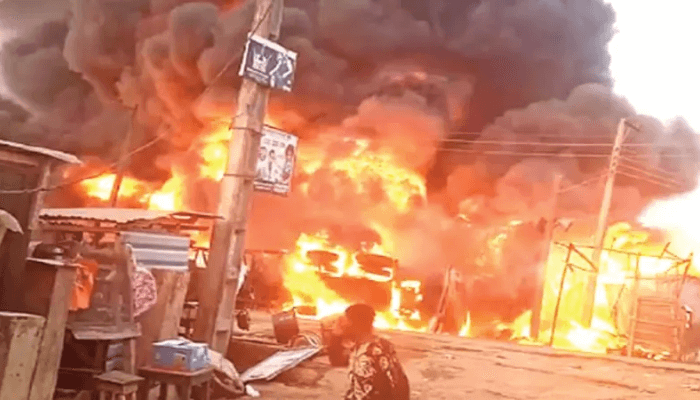 fire outbreak in Jos