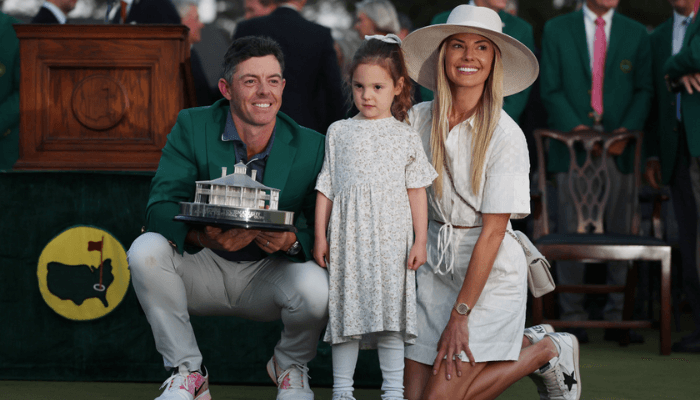 Rory, his wife Erica and their daughter Poppy