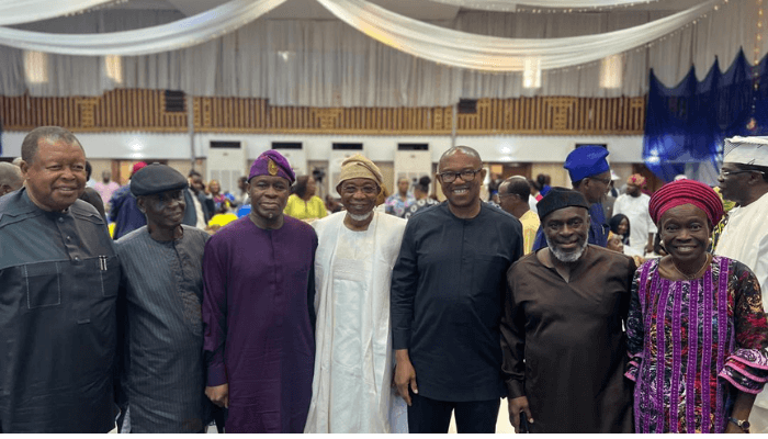 Pictures: Peter Obi, Aregbesola attend Afenifere symposium held in honour of Ayo Adebanjo