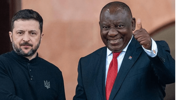Zelensky Visits South Africa in historic Africa trip to boost bilateral relations