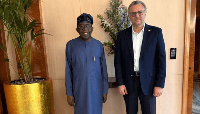 Tinubu, US Advisor Massad Boulos discuss security cooperation in France