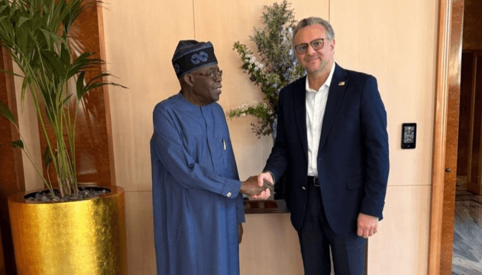 Tinubu, US Advisor Massad Boulos discuss security cooperation in France