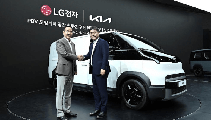 Kia, LG implement mobility space solutions