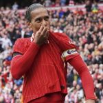 Van Dijk's late header edges Liverpool closer to Premier League title