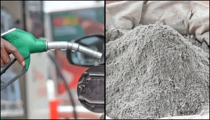 petrol and cement