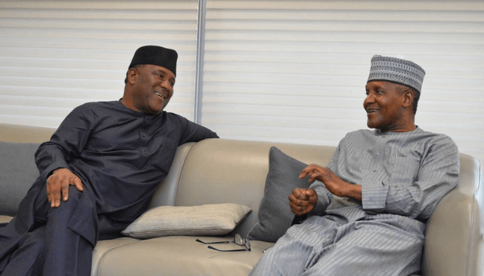 Abdul Samad and Aliko Dangote