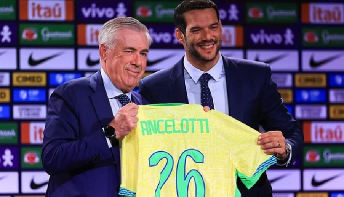 Carlo Ancelotti vows to lead Brazil to sixth World Cup title