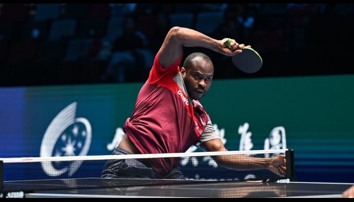 Quadri Aruna dumped out of 2025 ITTF World Championships