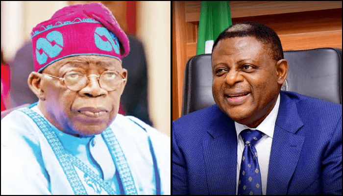 Bola Tinubu and Bassey Otu