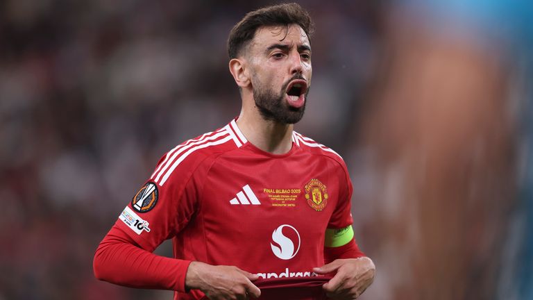 Bruno Fernandes wants Man United exit after Europa League ouster