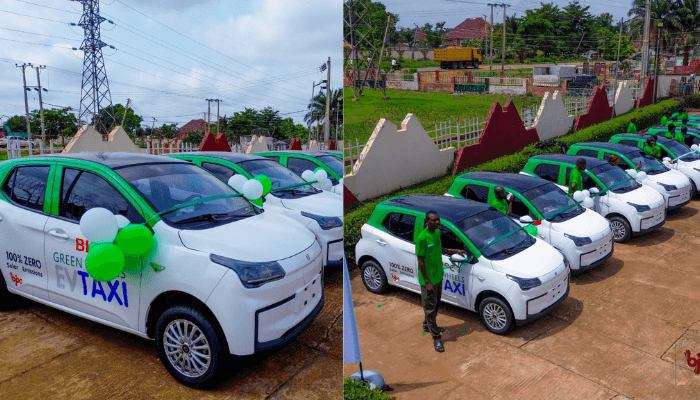 Green Wheels Taxi project in Benue