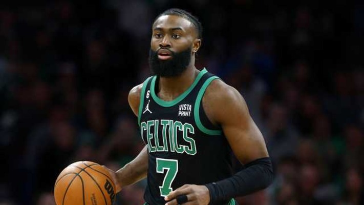 NBA star Jaylen Brown donates $50m sneaker deal to support youth education and social justice
