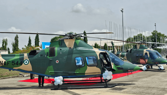 NAF helicopter