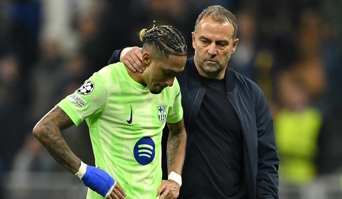 Flick vows Barcelona will bounce back after Champions League 'heartbreak'