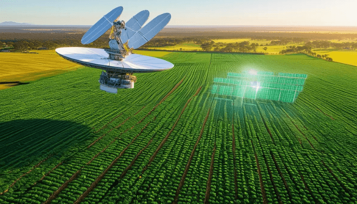 Telcos satellites to scale rural food production