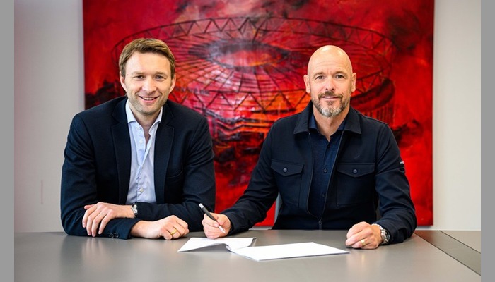 Ex-Man United boss Ten Hag named Bayer Leverkusen head coach
