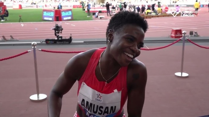 Diamond League: Tobi Amusan sets new 100m record in Rabat