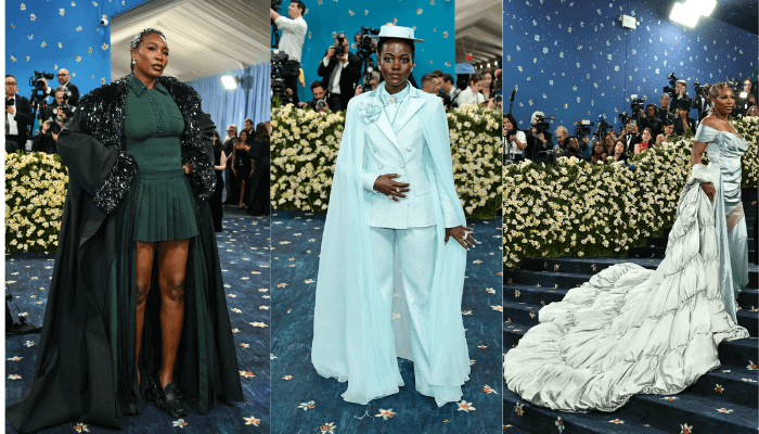 US tennis player Venus Williams.AFP / Angela Weiss, Lupita Nyong'o.Jamie McCarthy/Getty Images/AFP, Serena Williams.Jamie McCarthy/Getty Images/AFP