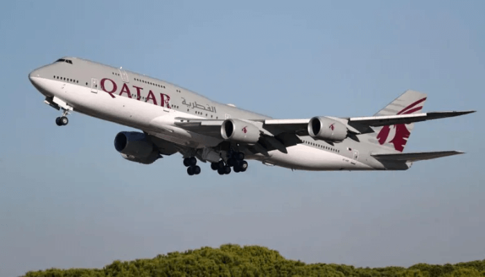 The government-owned Qatar Amiri Flight company's Boeing 747-8Z5 is similar to one said to be in discussions to be transferred to US President Donald Trump