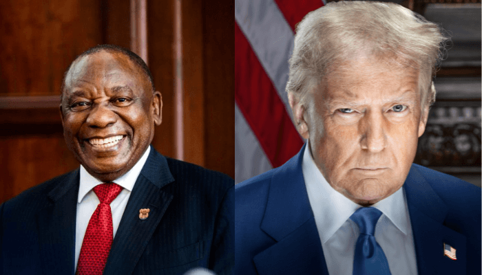Ramaphosa, Trump