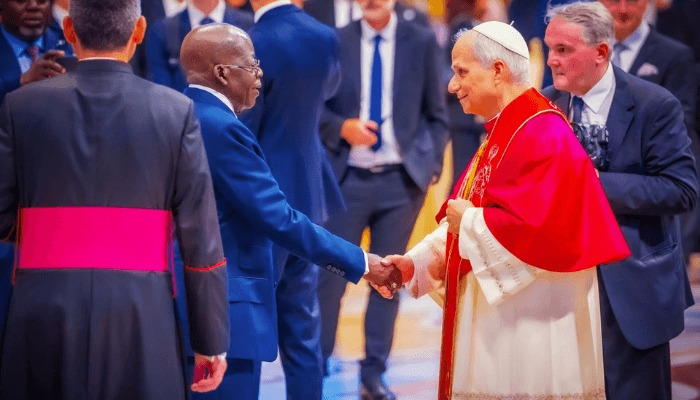 Pictures: Tinubu joins world leaders to celebrate Pope Leo XIV inauguration