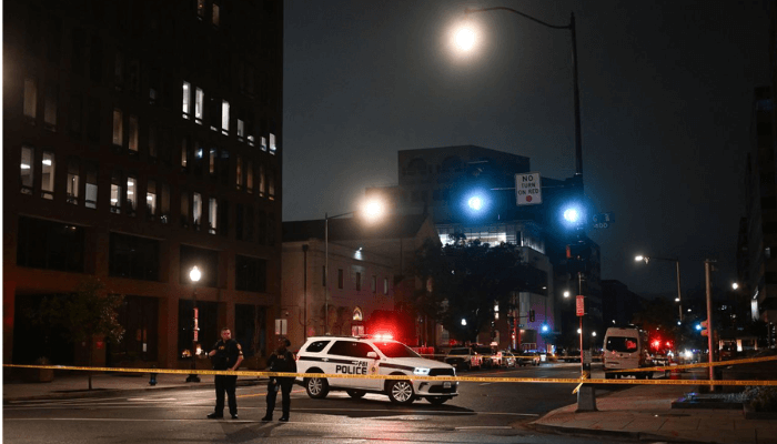 Deadly shooting outside DC Jewish museum leaves two Israeli embassy staff dead in suspected anti-semitic attack