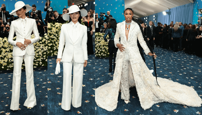 L-R Zendaya suited up in a simple but elegant white ensemble for the Gala.Jamie McCarthy/Getty Images/AFP, Anna Sawai also took the simple but elegant route, pairing her outfit nicely with chic gloves.Dimitrios Kambouris/Getty Images for The Met Museum/Vogue/AFP, Coco Jones, who attended her first Met Gala, says designer Manish Malhotra flew for days just to make her dress happen.Dimitrios Kambouris/Getty Images for The Met Museum/Vogue/AFPL-R Zendaya suited up in a simple but elegant white ensemble for the Gala.Jamie McCarthy/Getty Images/AFP, Anna Sawai also took the simple but elegant route, pairing her outfit nicely with chic gloves.Dimitrios Kambouris/Getty Images for The Met Museum/Vogue/AFP, Coco Jones, who attended her first Met Gala, says designer Manish Malhotra flew for days just to make her dress happen.Dimitrios Kambouris/Getty Images for The Met Museum/Vogue/AFP L-R Zendaya suited up in a simple but elegant white ensemble for the Gala.Jamie McCarthy/Getty Images/AFP, Anna Sawai also took the simple but elegant route, pairing her outfit nicely with chic gloves.Dimitrios Kambouris/Getty Images for The Met Museum/Vogue/AFP, Coco Jones, who attended her first Met Gala, says designer Manish Malhotra flew for days just to make her dress happen.Dimitrios Kambouris/Getty Images for The Met Museum/Vogue/AFP L-R Zendaya suited up in a simple but elegant white ensemble for the Gala.Jamie McCarthy/Getty Images/AFP, Anna Sawai also took the simple but elegant route, pairing her outfit nicely with chic gloves.Dimitrios Kambouris/Getty Images for The Met Museum/Vogue/AFP, Coco Jones, who attended her first Met Gala, says designer Manish Malhotra flew for days just to make her dress happen.Dimitrios Kambouris/Getty Images for The Met Museum/Vogue/AFP 