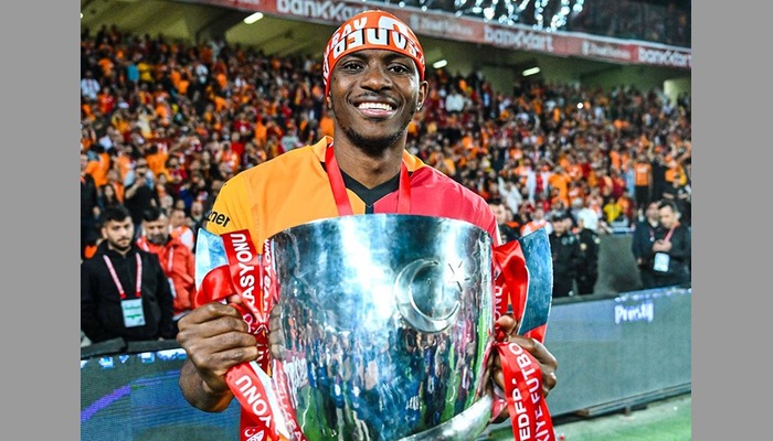 Victor Osimhen scores brace to help Galatasaray win Turkish Cup
