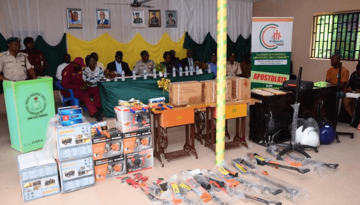 21 inmates of Ondo Correctional Centre empowered with vocational skills