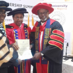 AI educator Celestine Achi conferred Doctoral Fellow by AIMFIN