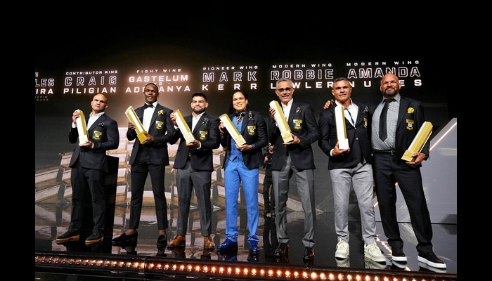 Israel Adesanya gets UFC Hall of Fame induction