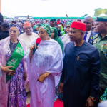 First Lady chides critics, explains why Tinubu supports Mbah